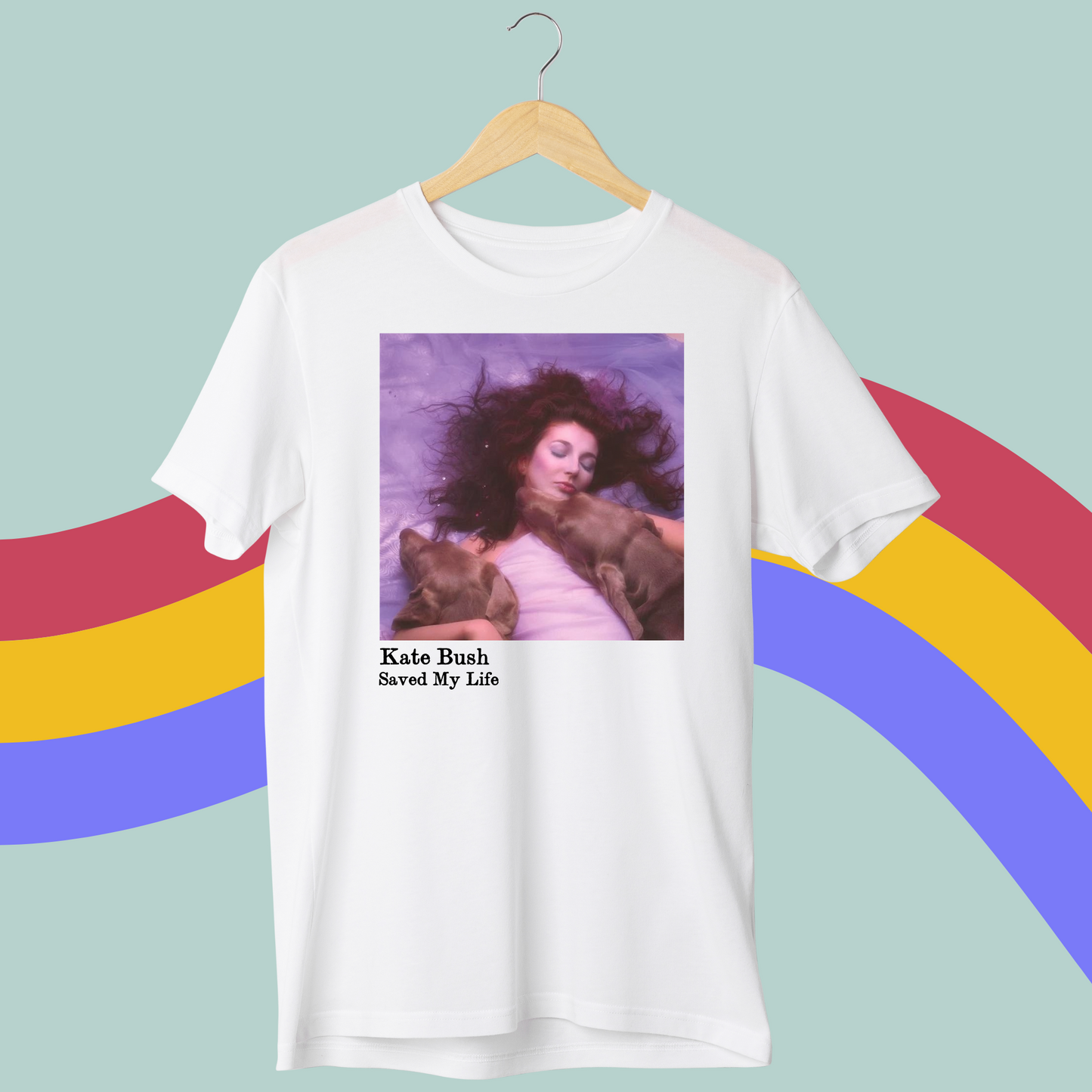 Kate Bush Saved My Life Tee- Stranger Things Season 4 T-Shirt